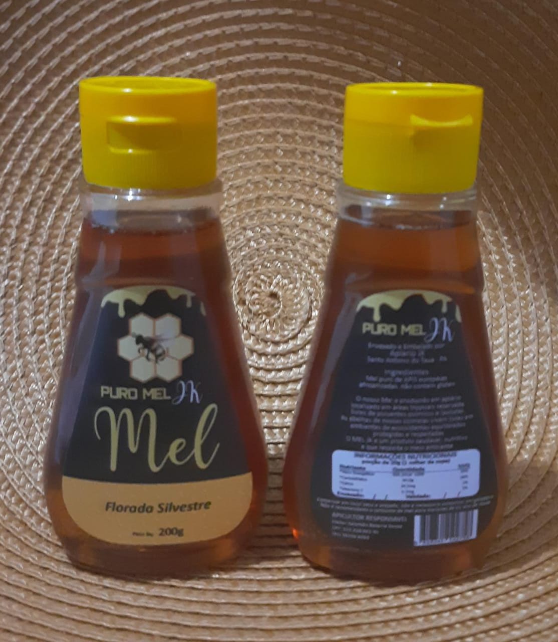 bisnaga de mel jk 200 gramas